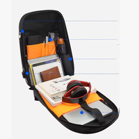Sac à dos professionnel intelligent en gros, étanche, antivol, pour ordinateur portable 15,6 pouces avec port USB, idéal pour les trajets quotidiens et les voyages en extérieur