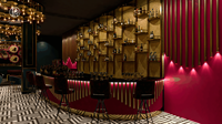 Comptoir de bar pub classique Bar à whisky occidental Design d'intérieur Meubles de restaurant d'hôtel