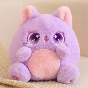 Cat Baby Big-eye gatto peluche all'ingrosso gioco macchina rotonda Dudu animale peluche gatto - Product Image 5