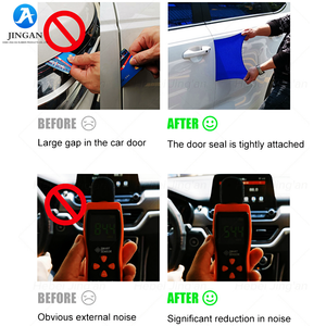 Custom U-Channel Steel Skeleton Car Door Sealing Strip Top Foam Bubble Sound Insulated EPDM <strong>Rubber</strong> Moulding Cutting <strong>Rubber</strong> - Product Image 3