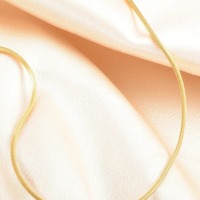 Collier long Yadreva en acier inoxydable avec chaîne serpent carrée, bijou simple en métal