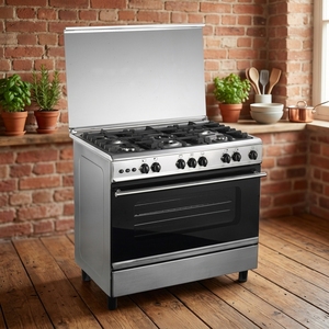 Fornello a Gas Indipendente di Nuovo Design Economico, <span class=keywords><strong>Piano</strong></span> <span class=keywords><strong>Cottura</strong></span> in Acciaio Inox <span class=keywords><strong>con</strong></span> <span class=keywords><strong>Forno</strong></span> a Gas, Bruciatore Italiano - Product Image 4