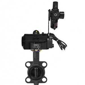 Venta de Liquidación COVNA B2B, Válvula de Alivio Neumática, Válvula de Mariposa Neumática de Retorno por Resorte con Asiento de EPDM, Tipo Wafer Accionada por Aire - Product Image 6