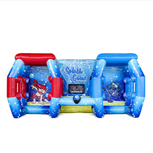 Juego Inflable de Batalla Acuática <span class=keywords><strong>Ninja</strong></span> Splash IPS, Juego Interactivo Inflable para Alquiler en Carnavales al Aire Libre, Entretenimiento para Todas las Edades - Product Image 1