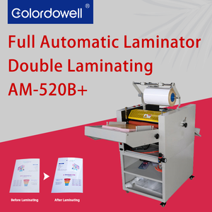 AM-520B+ Automatic Pneumatic Rolling Wheel <strong>Paper</strong> Feed <strong>Laminating</strong> <strong>Machine</strong> A3 <strong>A4</strong> <strong>Size</strong> Roll <strong>Laminating</strong> <strong>Machine</strong> - Product Image 2