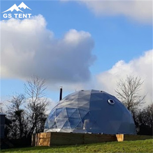 Tente dôme géomantique en PVC blanc, <span class=keywords><strong>grande</strong></span> <span class=keywords><strong>taille</strong></span>, pour Camping d'extérieur, offre spéciale, collection - Product Image 3