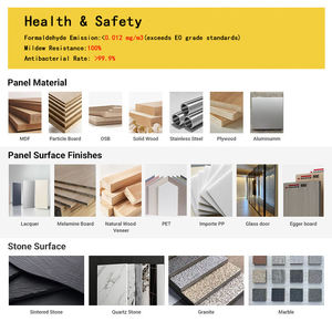 وحدة تلفزيون عصرية مع رف عرض مفتوح ومساحة تخزين لغرفة المعيشة، أثاث منزلي - Product Image 3