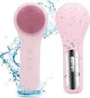 Befortune Brosse Nettoyante Visage Électrique en Silicone Étanche, Nettoyant Facial Portable, Nettoyant Pores, Éliminateur de Points Noirs, Utilisation Domestique, Prise USB
