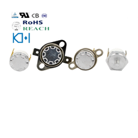 Thermostat thermique pour chauffage électrique, affichage des connexions KSD 301, 125V, 16a, 185