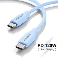 Cable de Carga Tipo-C de 66W Totalmente Compatible, Cable de Datos PD Superrápido de 5A, Compatible con Laptops