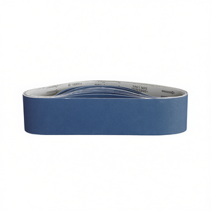 Bandes abrasives grain P100, bleues, pour ponceuse à bande - Product Image 2