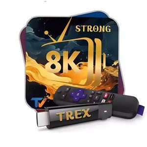 Dream4k Strong Trex Mega Golden Streaming <span class=keywords><strong>Ip</strong></span> <span class=keywords><strong>Tv</strong></span>-box Très populaire au Canada, aux États-Unis, en Allemagne, en France, au Royaume-Uni, en Pologne, Essai gratuit M3u - Product Image 4