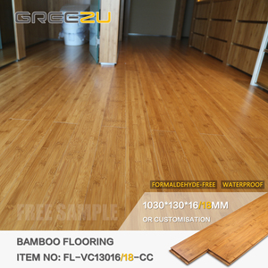 พื้นไม้ไผ่ลามิเนตแบบแนวนอน เงาสูง ระบบประกบแบบ<span class=keywords><strong>ลิ้น</strong></span>และร่อง - Product Image 1