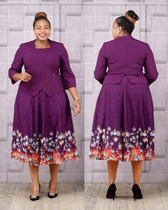 Vestido de Oficina de Calidad para Mujer, Talla Grande 5XL, Estilo Elegante para Iglesia - Product Image 5