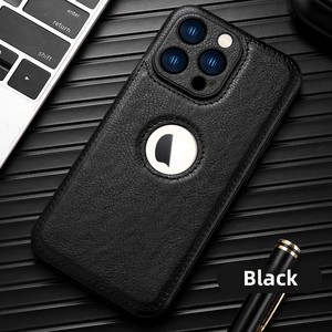 Custodia per telefono in pelle Business di fascia alta Apple per <span class=keywords><strong>iPhone</strong></span> <span class=keywords><strong>14</strong></span> <span class=keywords><strong>Pro</strong></span> <span class=keywords><strong>Max</strong></span> 13 12 copertura completa tinta unita Cover protettiva impugnatura del telefono - Product Image 5