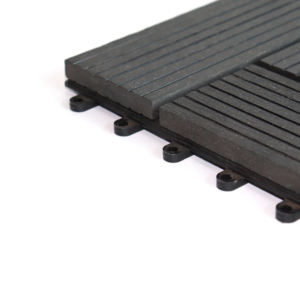 Fácil instalación <span class=keywords><strong>Precio</strong></span> de fábrica Ecológico DIY L Baldosas de techo resistentes a la intemperie Azulejo de cubierta de enclavamiento compuesto WPC - Product Image 3