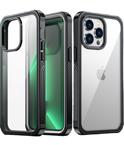 Usine directe Sports de plein air antichoc anti-chute anti-poussière TPU pour iphone 14/14 Promax coque de téléphone transparente - Product Image 1