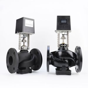 Van điện hai chiều cho hệ thống điều hòa không khí trung tâm hai chiều, hệ thống HVAC hơi nước, van điều khiển lưu lượng hai vị trí - Product Image 1