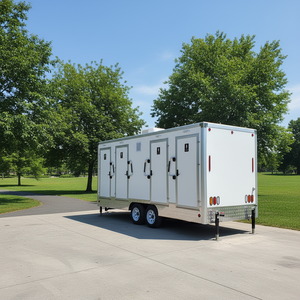 Remorques de voyage de luxe portables et personnalisées avec salles de bain et douches extérieures – Vente en gros directe usine - Product Image 1