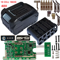 Kit de batterie adapté pour MAKITA 40V BL4040 40V 10 cellules 21700