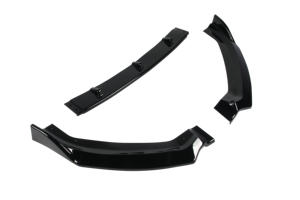 Lame de pare-choc avant en Fiber de carbone, accessoire pour voiture, noir brillant, pour <span class=keywords><strong>Audi</strong></span> <span class=keywords><strong>A3</strong></span> <span class=keywords><strong>sport</strong></span> 2017 — 2020, séparation, diffuseur de lèvre - Product Image 4