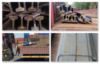 Obral kereta api rel baja rel baja rel besi berkualitas tinggi