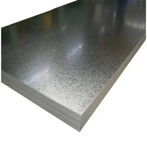 Venta caliente SGCC Z100 Placa de chapa de acero galvanizado grueso Astm A36 S335 Ss400 0,18mm-20mm