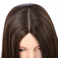 Perruque en cheveux humains vierges à base de soie invisible et respirante, ajustement parfait au cuir chevelu, vente en gros usine