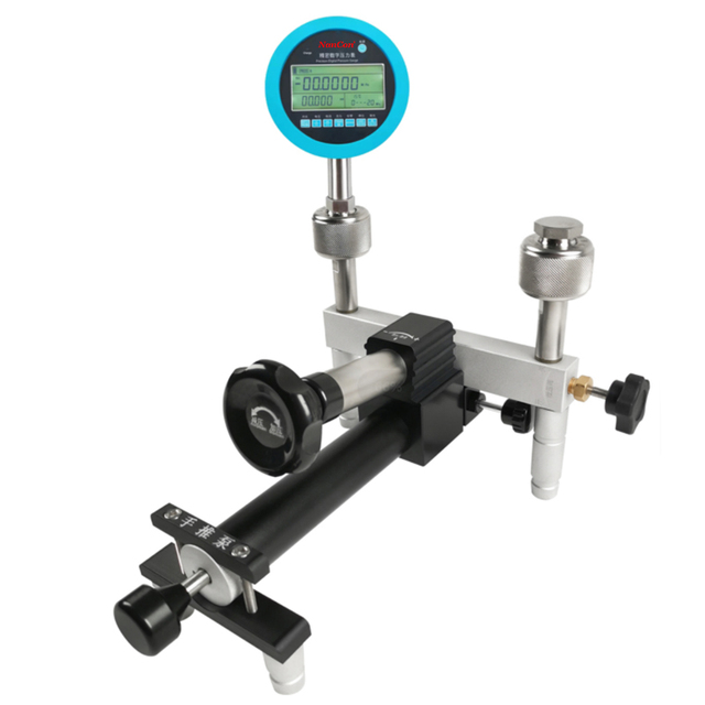 NanCon NM-105 Portable Micro Air Hand Pump -60 ~ 60Kpa Pressure Calibrator Aluminum Stainless Steel Construction for Pressure