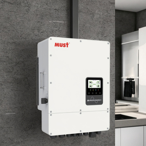 Onduleur solaire hybride triphasé à algorithme avancé optimisé pour l'énergie, 12000W, batterie au lithium, haute efficacité, petit usage commercial - Product Image 2