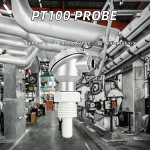 PT100 <b>Temperature</b> <b>Probe</b> Quadruple-fluorine Corrosion Resistance to Strong Acids Alkalis Customization Support Made in Jiangsu - Product Image 5