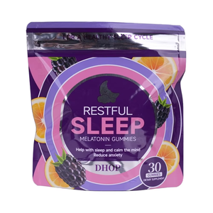 Avantages beauté OEM Gommes gommes de soutien du sommeil pour adultes Mélatonine GABA Complexe de magnésium Formule de relaxation aux herbes 10 + Natural - Product Image 1