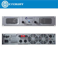 Amplificateur de puissance professionnel double canal CROWN PX4000 1350W Stéréo 2700W en pont, montable en rack, pour système de sonorisation