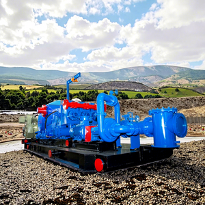 Hoogwaardige diesel aangedreven koolstofstalen internationale standaard boorinstallatie <span class=keywords><strong>triplex</strong></span> enkelwerkende zuigermodderpomp - Product Image 1