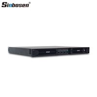 Amplificateur de puissance numérique de classe D professionnel pour concert K4-1400, panneau frontal amélioré, 4 canaux x 2200 W