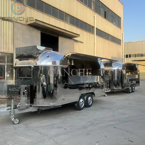 Carrito de Comida Móvil Personalizado, Quiosco, Remolque de Comida Rápida para Pizza y Barbacoa - Product Image 4