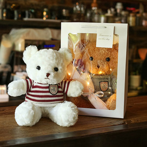 Vente en gros d'ours en peluche multicolores, personnalisables avec logo, doux et rembourrés, plusieurs styles, cadeau, ours en peluche pour la Saint-Valentin - Product Image 5