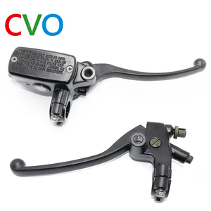 Accessoires <span class=keywords><strong>de</strong></span> moto à usage général en alliage d'aluminium Trou <span class=keywords><strong>de</strong></span> montage 22mm Leviers <span class=keywords><strong>de</strong></span> frein gauche et droit d'embrayage <span class=keywords><strong>de</strong></span> <span class=keywords><strong>guidon</strong></span> - Product Image 4