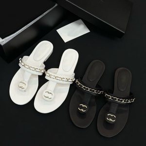 2026 New Hot Selling Sandals Luxury Brand <b>Slippers</b> Women's Designer Sandals High Quality Men's <b>Slippers</b> Size 35-45 - Product Image 1