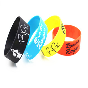 Pulseras Promocionales de Silicona con Logotipo de Undertaker Grabado, de 1 Pulgada, Ecológicas, Rellenas de Color, Impermeables, Estilo Religioso, Marca JRJ - Product Image 5