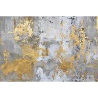 Papier peint de luxe abstrait personnalisé, texture feuille d'or, papier peint mural pour murs, salon, fond de décoration