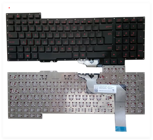 Bonne qualité clavier pour Asus G751 <span class=keywords><strong>G751J</strong></span> G751JM G751JY avec rétro-éclairage rouge lettre - Product Image 3