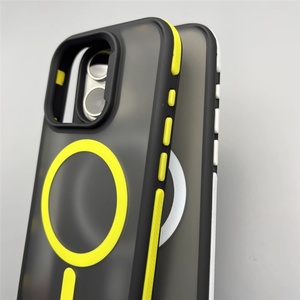 เคสโทรศัพท์มือถือแบบนิ่มแม่เหล็ก สำหรับ iPhone 11 12 13 14 15 16 Pro Max  ฝาหลังแบบด้าน - Product Image 2