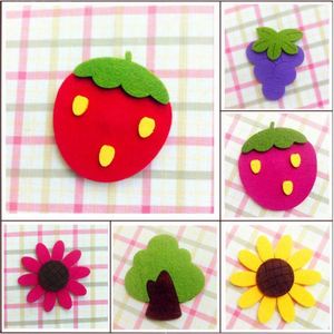 DIY Customized 3D Cartoon Animal Shape Felt Fridge Magnets Invisible Magnetic Home/<b>Desk</b> <b>Wall</b> Decor Stickers - Product Image 3