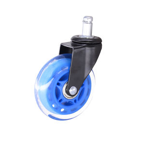 3-Zoll-Rollblatt Bürostuhl Lenkräder Alle Böden Ersatz radsatz mit 5 Rädern - Product Image 5