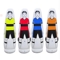 Ballon de football gonflable en PVC à personnaliser, gonflable, sans PVC, défense d'air