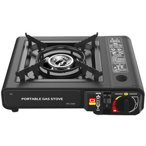 Réchaud à gaz portable d'extérieur 34x25.5x8.5cm avec allumage pour le camping, le barbecue et la cuisine - Product Image 5