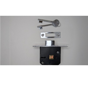 Système de serrure à mortaise à double action de 65 mm pour portes résidentielles et commerciales en bois et en métal sécurisées avec système de verrouillage fiable - Product Image 6