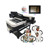 Impresora Textil UV Automática de Cama Plana Gowin GW6090 de Alta Calidad, 9m/h, Plotter UV Digital, Impresión de Etiquetas Personalizadas, 1 Año de Garantía