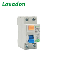 Interruptor Diferencial RCD 2P 40A 30mA con Protección Contra Sobrecorriente para Estaciones de Carga de Vehículos Eléctricos